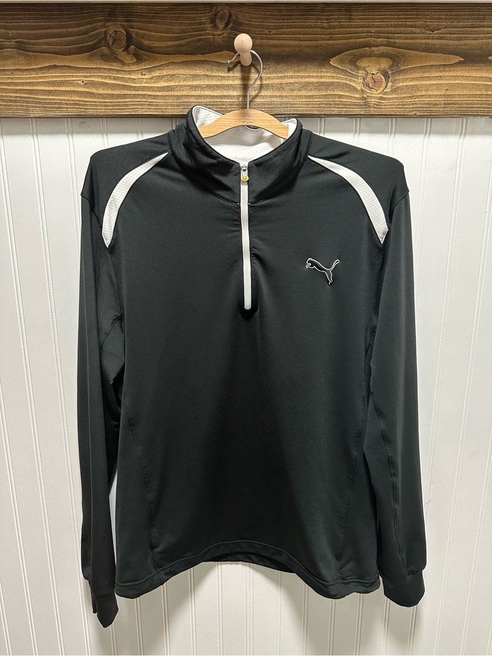 PUMA Golf CoolCell 1/4 Zip Performance Pullover Jacket Sz M